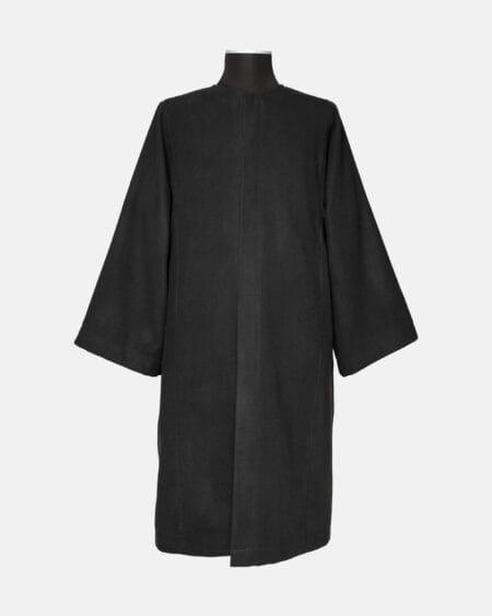 Παλτό από μαύρο κασμίρ